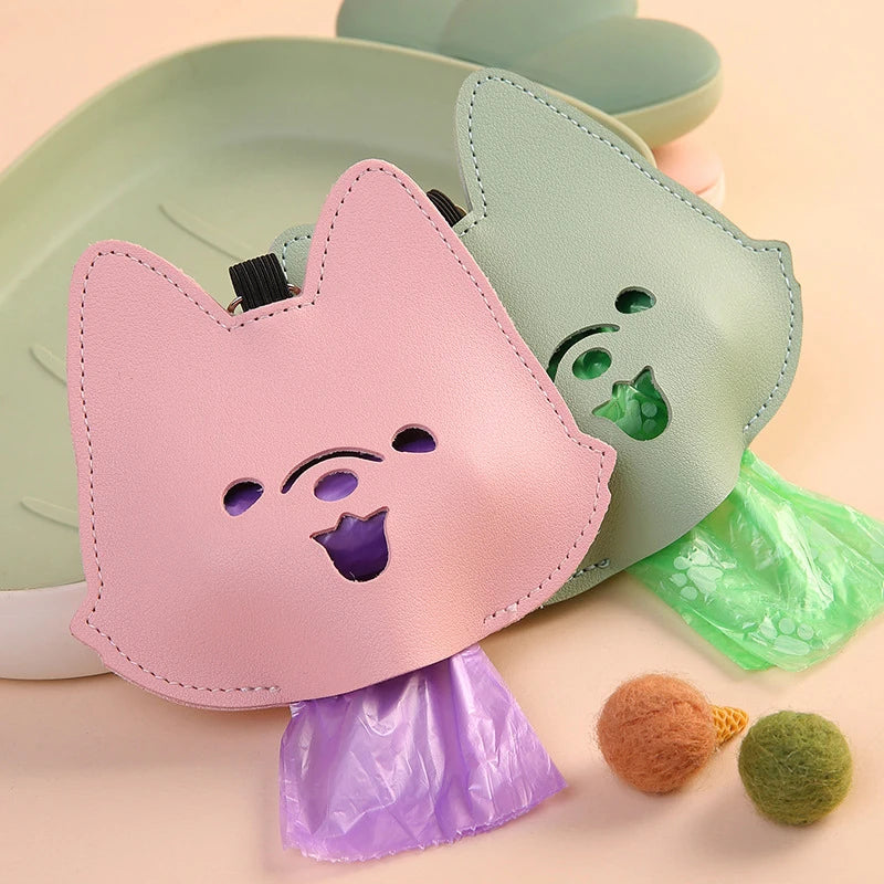 Dog Poop Bags Holder Biodegradable Waste Bag Dispenser Portable Poop Bags Pet Supplies Sturdy Guaranteed Leakproof Bag Holders