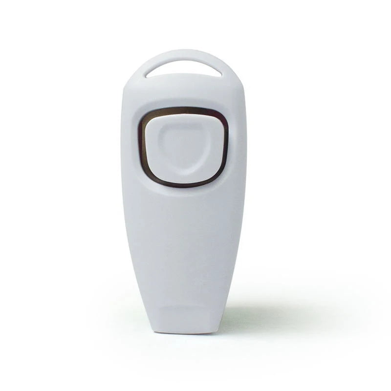 Pet Multifunctional 2 In 1 Clicker Whistle Dog Trainer Clicker With Keyring Pet Puppy Trainer Dog Flute Clicker Pet Supplies
