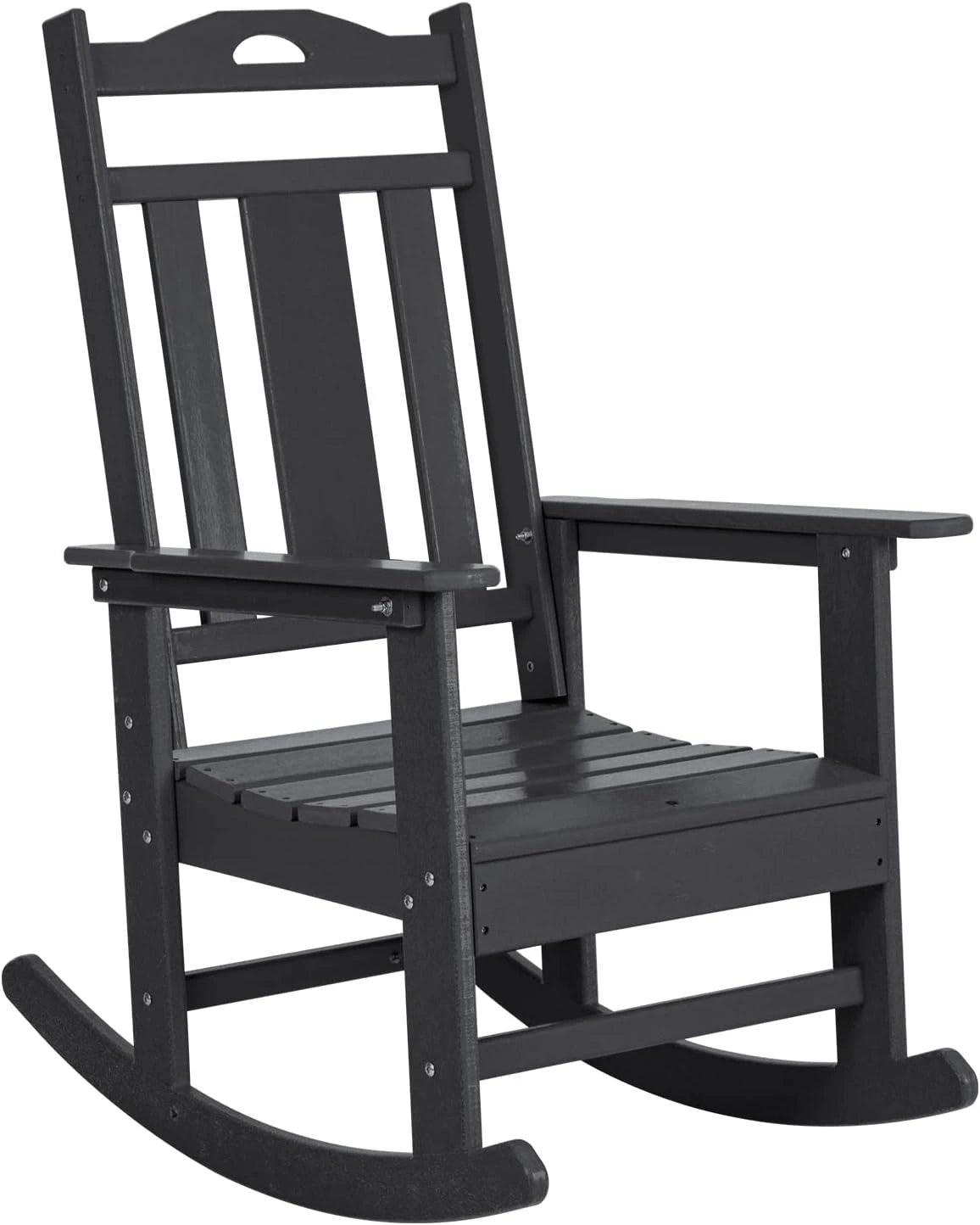 Outdoor Rocking Chairs Set Oversized Porch Rocker Chair for Adult, All-Weather Resistant Patio Rocking Chair