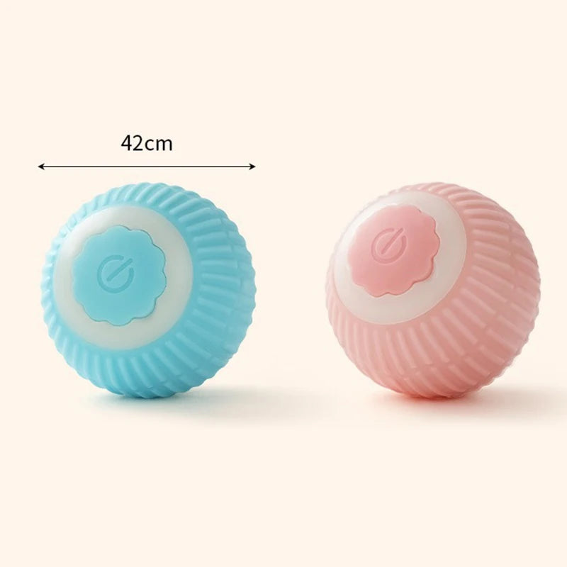 Pet Cat Smart Toy Ball Cat Automatic Rolling Ball Toy Pet Electric Ball Toys Indoor Kitten Interactive Ball Pet Supplies