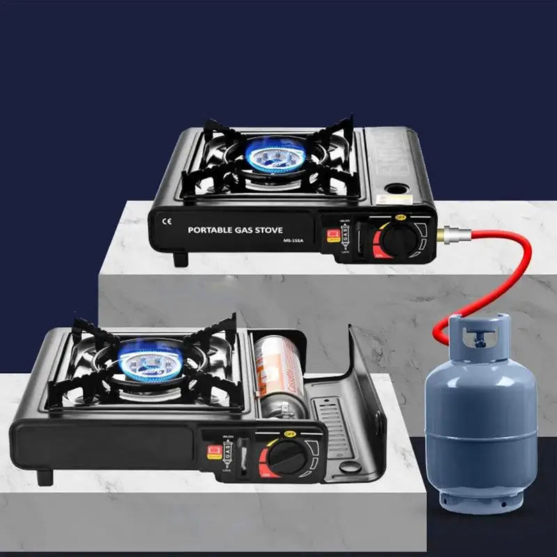 Portable Cassette Stove Cassette Cooking Stove For Camping Windproof High Performance Precise Heat Control Camp Cooking Heater