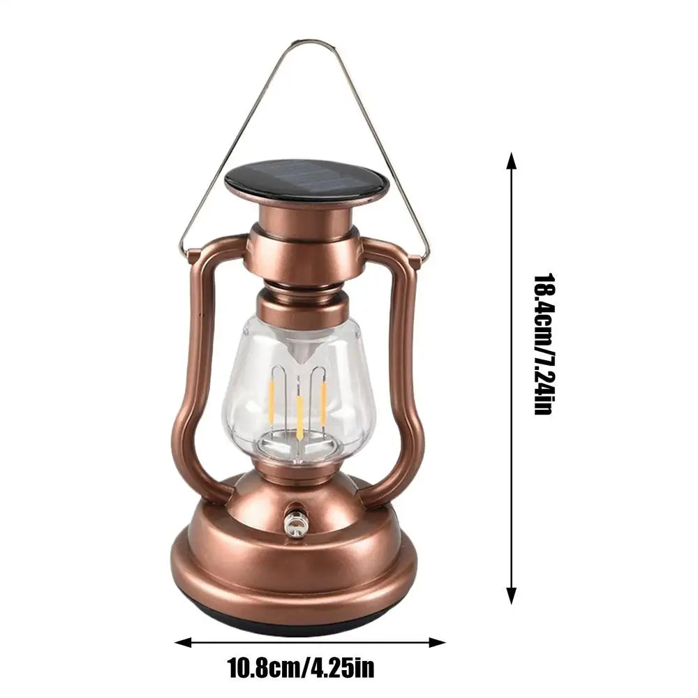 USB Rechargeable Camping Light Portable Hand Crank Generator Camping Tent Light Outdoor Solar Charging Waterproof LED Flashlight