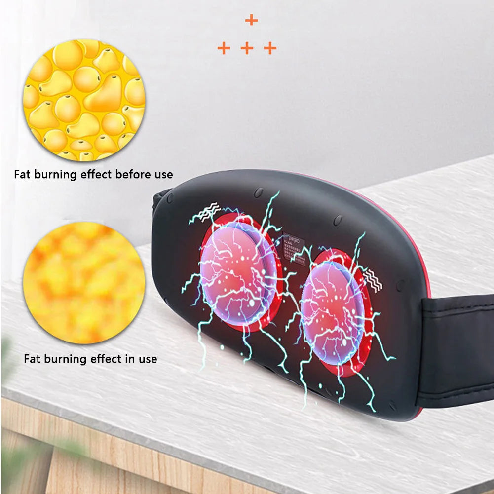 Pro Body Slimming Massager Electric Slimming Belt Fat Burning Abdominal Massage Beauty Health Massager Machine