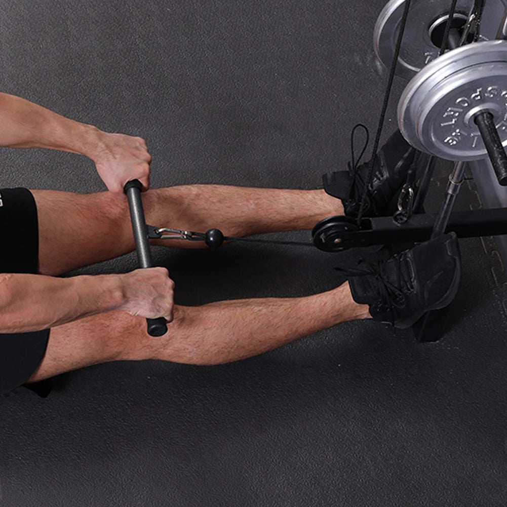 DIY Weight Lifting Workout Set Pull Down Triceps Lifting Training Machine Adjustable Fitness Pulley Cable System Gym Equipment