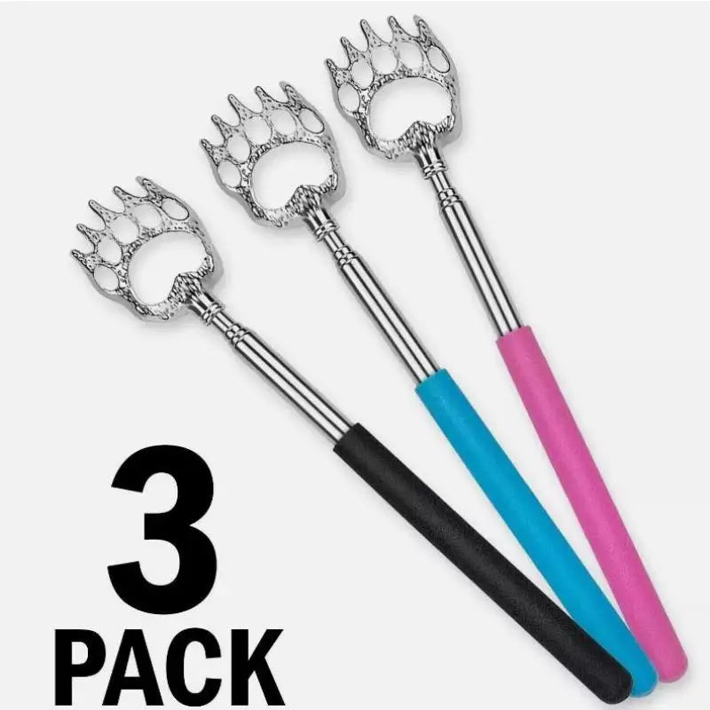 Back Scratcher Telescopic Scratching Back Scratcher Massager Kit Scraper Extendable Telescoping Itch Health Products Hackle