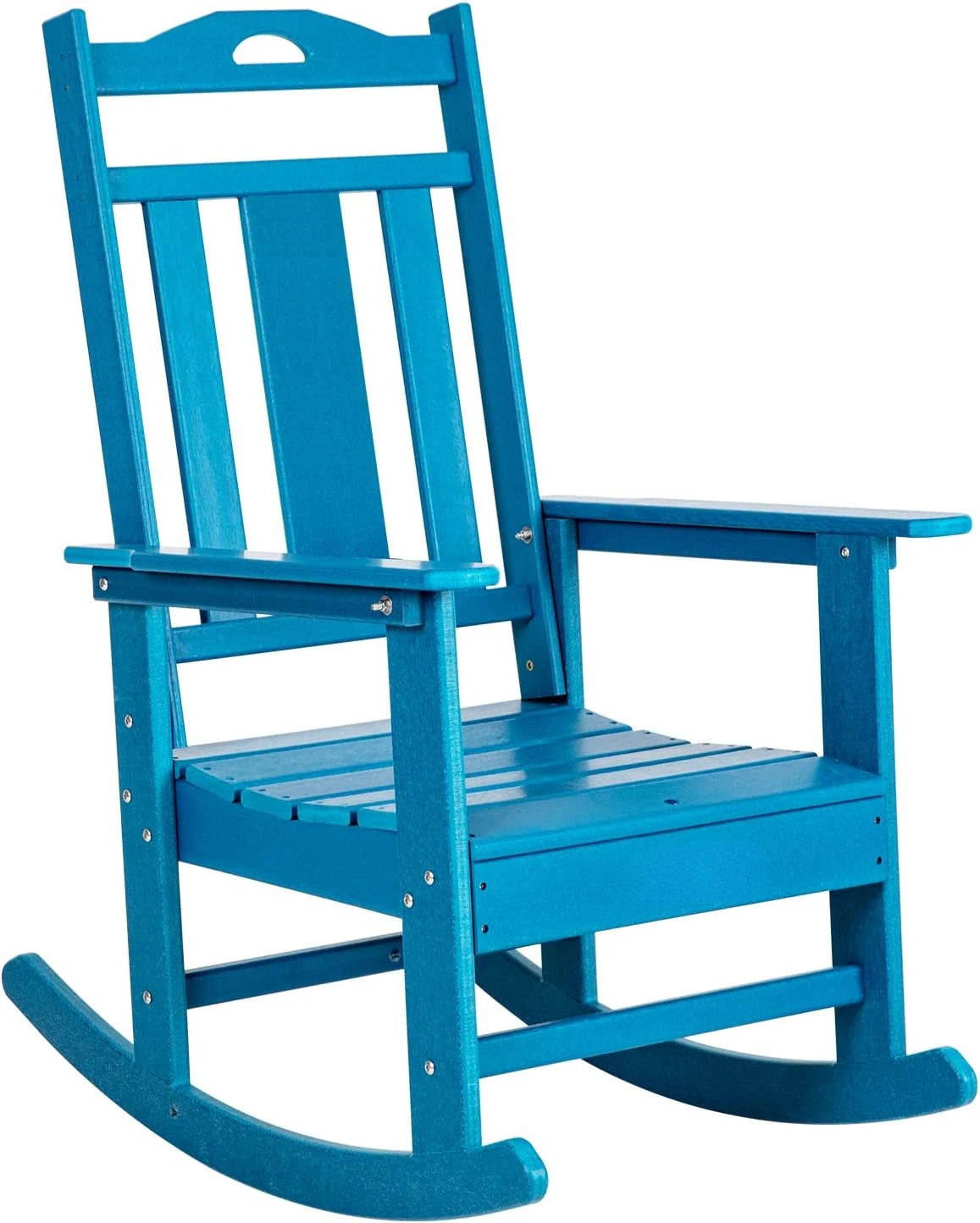 Outdoor Rocking Chairs Set Oversized Porch Rocker Chair for Adult, All-Weather Resistant Patio Rocking Chair