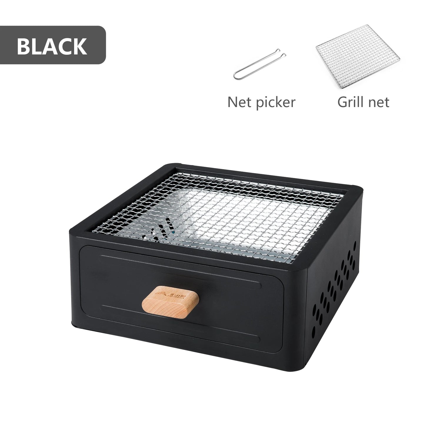 BISINNA Multi-functional Camping Stove BBQ Charcoal Grill Portable Burner Outdoor Camp Picnic