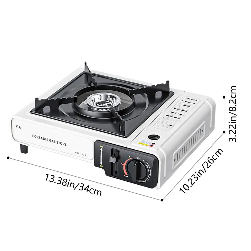 Portable Cassette Stove Cassette Cooking Stove For Camping Windproof High Performance Precise Heat Control Camp Cooking Heater
