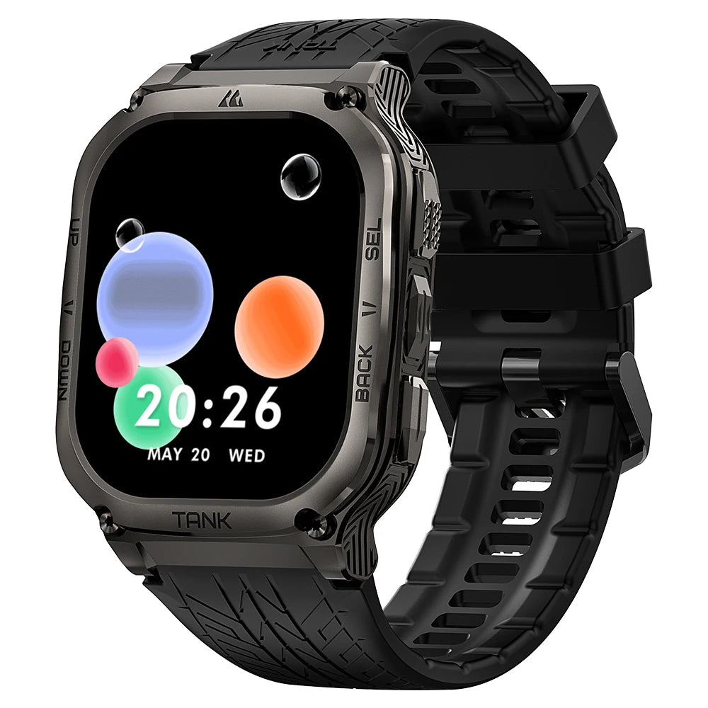 2024 Original TICWRIS TANK M3 Smartwatches For Men Smart Watch Women 480mAh AMOLED AOD Waterproof Fitness Electronic Watches