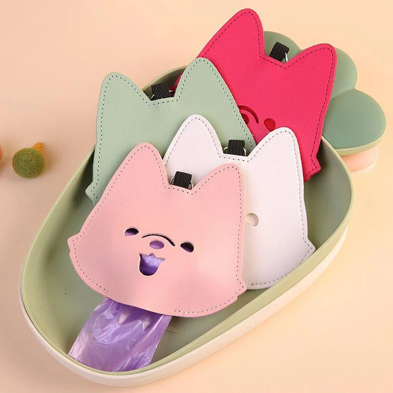 Dog Poop Bags Holder Biodegradable Waste Bag Dispenser Portable Poop Bags Pet Supplies Sturdy Guaranteed Leakproof Bag Holders