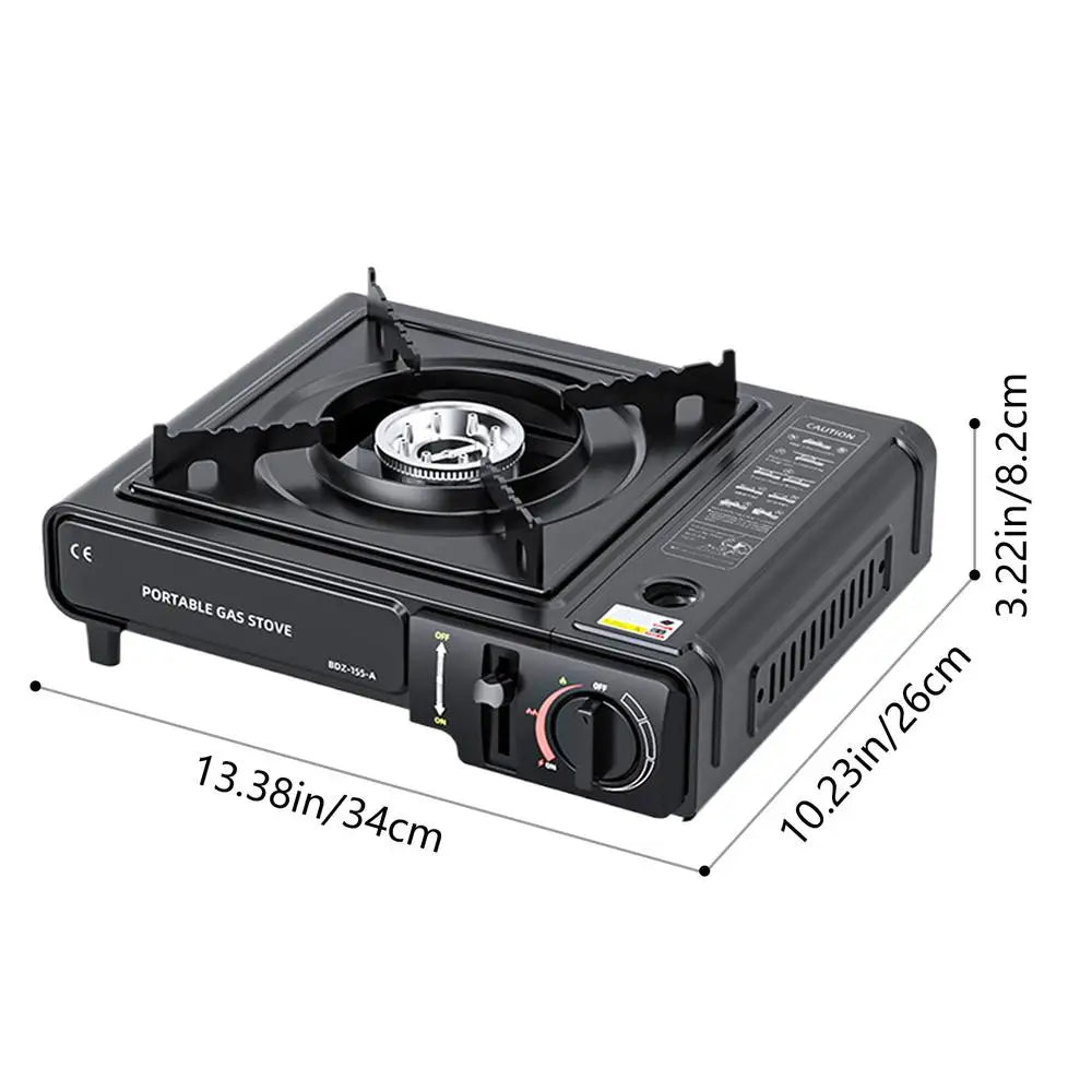 Portable Cassette Stove Cassette Cooking Stove For Camping Windproof High Performance Precise Heat Control Camp Cooking Heater