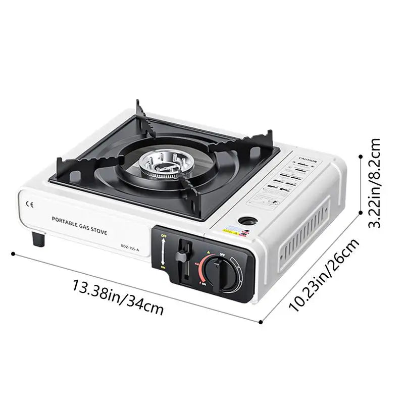 Portable Cassette Stove Cassette Cooking Stove For Camping Windproof High Performance Precise Heat Control Camp Cooking Heater
