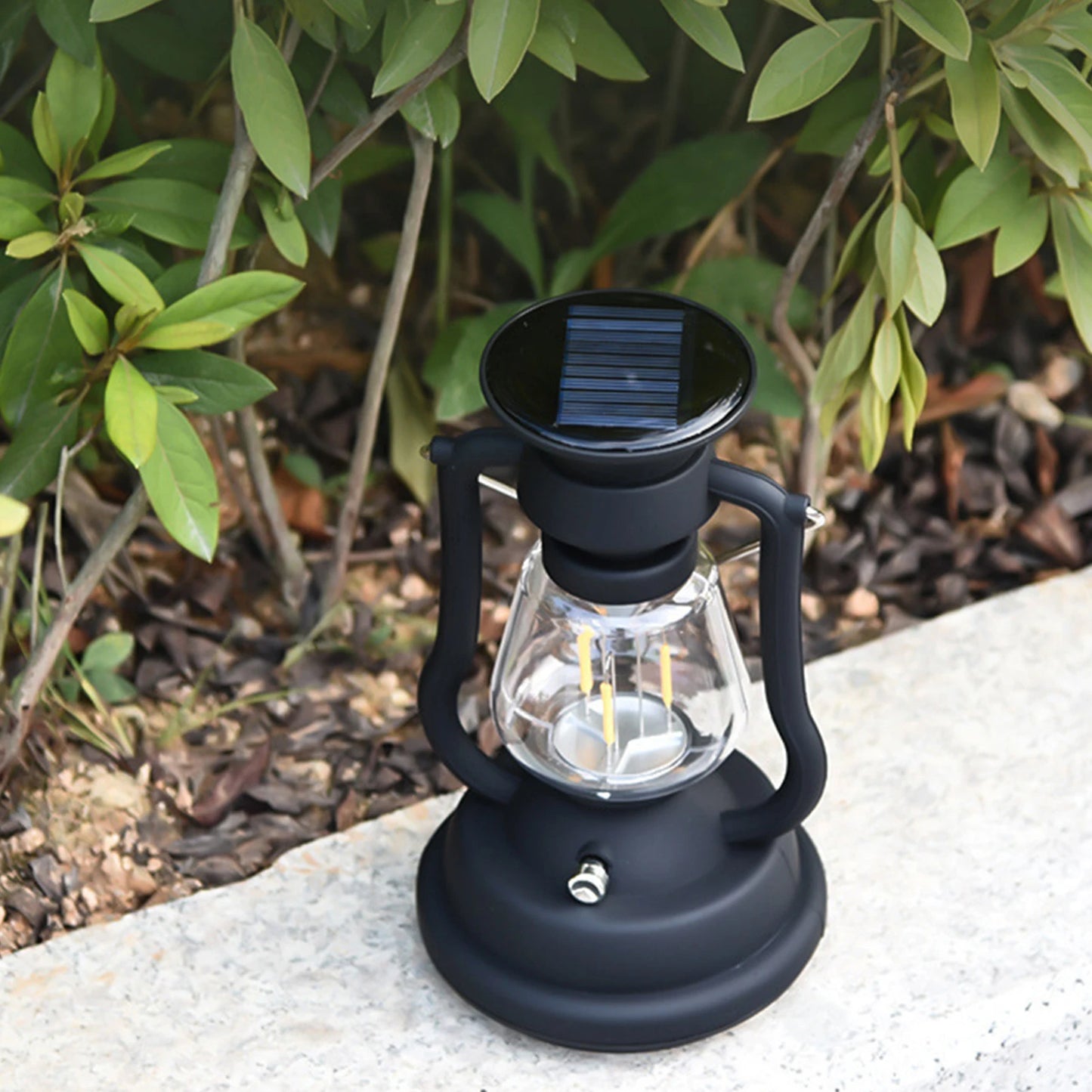 USB Rechargeable Camping Light Portable Hand Crank Generator Camping Tent Light Outdoor Solar Charging Waterproof LED Flashlight