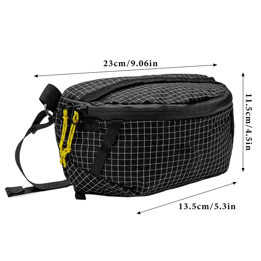 Portable Outdoor Waist Bag Adjustable Hiking Bag With Strap Mountaineering Running Waist Bag Cycling Backpack For Camping Hiking