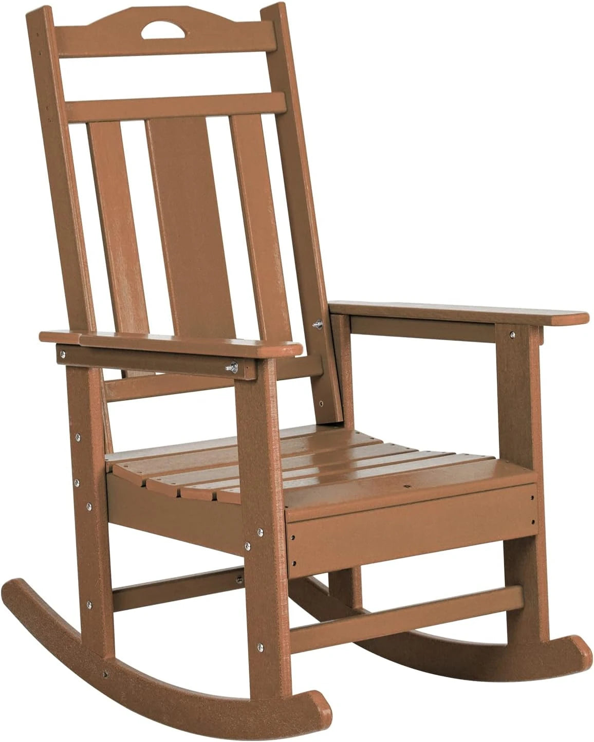 Outdoor Rocking Chairs Set Oversized Porch Rocker Chair for Adult, All-Weather Resistant Patio Rocking Chair