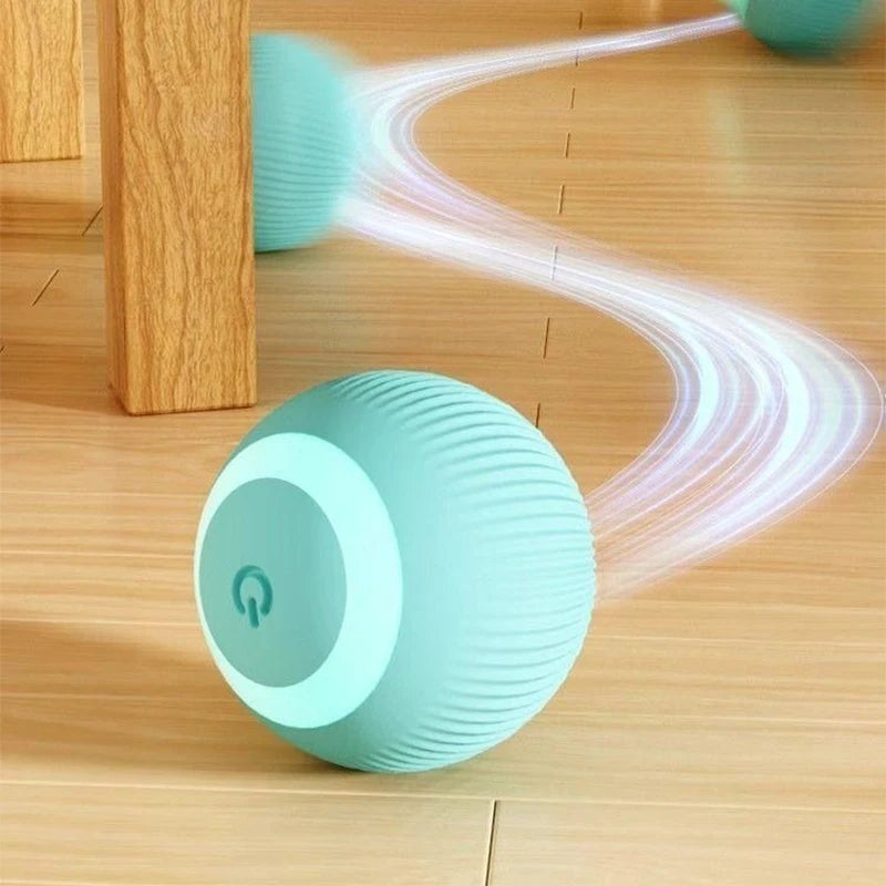 Pet Cat Smart Toy Ball Cat Automatic Rolling Ball Toy Pet Electric Ball Toys Indoor Kitten Interactive Ball Pet Supplies