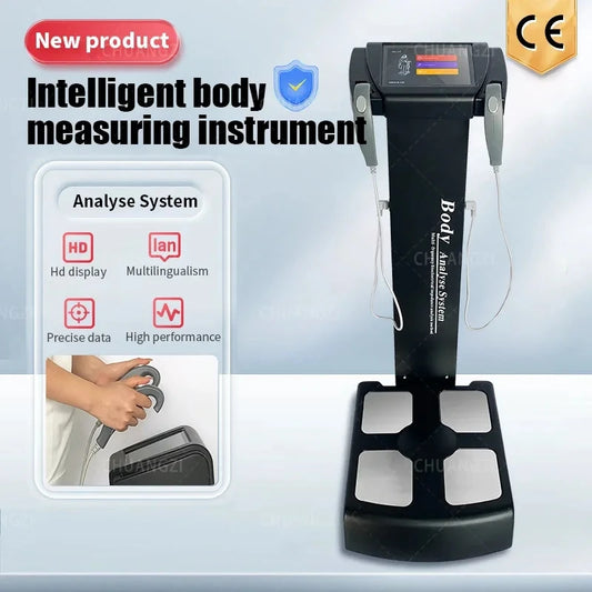 2025 Best selling Fitness Use Multifrequency Bioelectrical Impedance Muscle Measure Weight Measurementbody Fat Analyzer