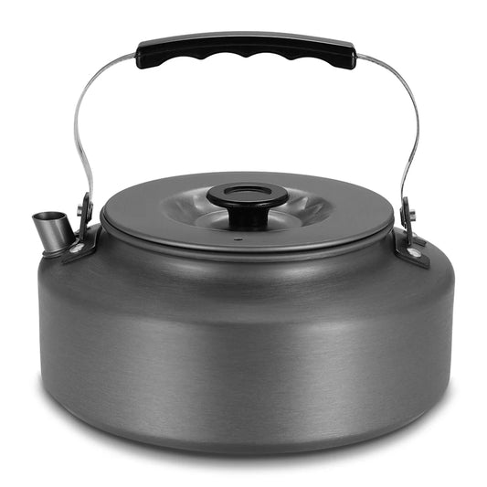 Portable Outdoor Water Kettle Water Pot Teapot Coffee Pot Indoor Aluminum Alloy Tea Kettle Outdoor Camping Hiking Picnic Pot
