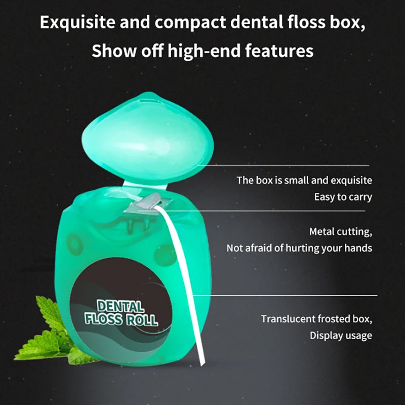 Dental 20m Floss Portable Flosser Interdental Brush Teeth Stick Oral Hygiene Clean Wire Practical Health Oral Care Toothpicks