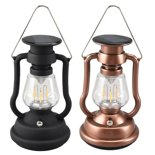 USB Rechargeable Camping Light Portable Hand Crank Generator Camping Tent Light Outdoor Solar Charging Waterproof LED Flashlight